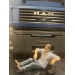 wtbcar 1/14 truck color painted version male driver figure #2 for Scania man Volvo 